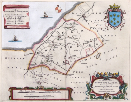 Ferwerderadeel 1664 Friesland Haackma-Gravius